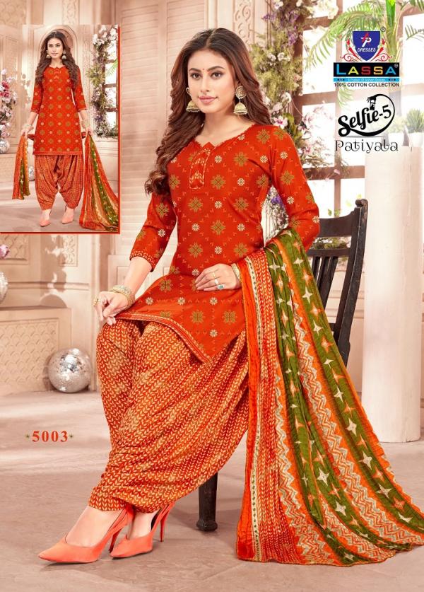 Arihant Lassa Selfie Patiyala Vol-5 – Dress Material